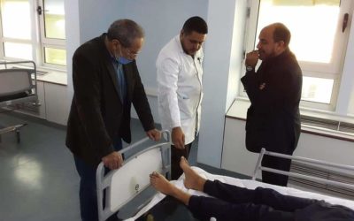 إجراء الامتحان السريري في تخصص جراحة العظام