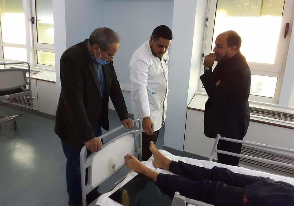 إجراء الامتحان السريري في تخصص جراحة العظام