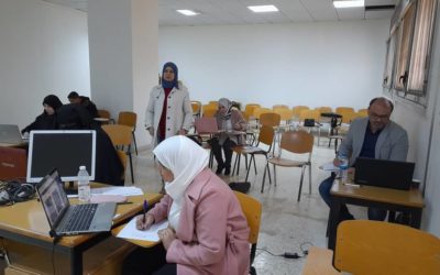 امتحان لطلبة الدراسات العليا بقسم الأشعة