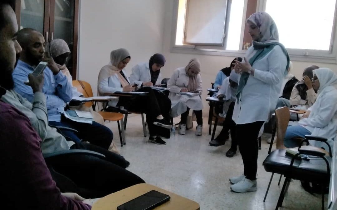 نشاطات التعلم المبني على المعضلة بقسم الأمراض الباطنة