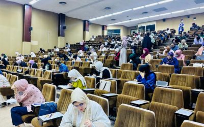 قسم طب الأطفال يجرون الامتحان الجزئي النظري