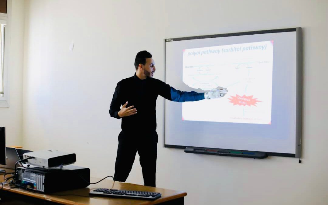 “الدور المحتمل لأنزيم الجلوتاثيون اس ترانسفيريز كمؤشر حيوي لاعتلال الكلى “