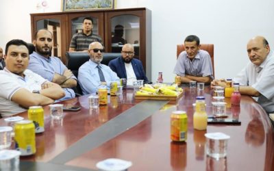 اختتام زيارة فريق التدقيق المكلف من المركز الوطني لضمان واعتماد المؤسسات التعليمية والتدريبية لكلية الطب البشري