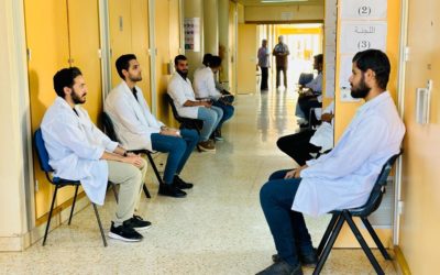 امتحانات الأنسجة تنطلق في كلية الطب بجامعة بنغازي