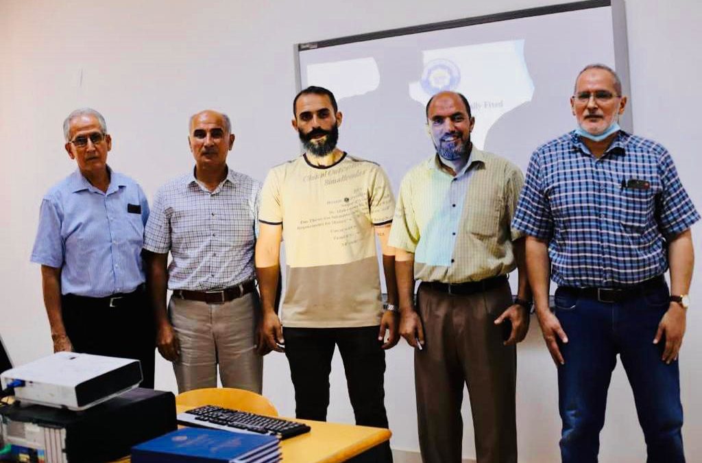 إجازة رسالة ماجستير في جراحة العظام بكلية الطب البشري