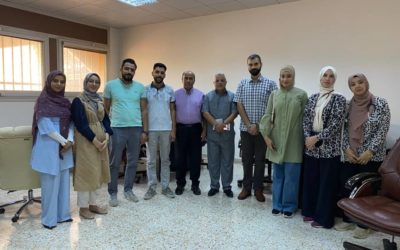 عميد كلية الطب البشري يلتقي الفريق البحثي لأطباء الامتياز المشارك في المؤتمر الدولي لداء السكري 2023