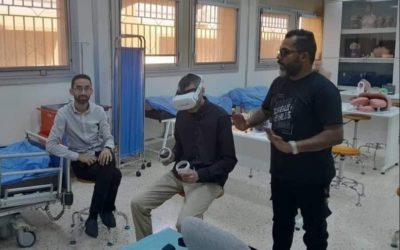 قسم الباطنة يتبنى تدريس الواقع الطبي الافتراضي لتحديث طرق التدريس
