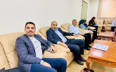 “اجتماع لجنة الاعتماد بكلية الطب البشري لمناقشة مواضيع الاعتماد الأكاديمي”
