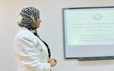 “مناقشة رسالة ماجستير في علم الأنسجة بكلية الطب البشري بنجاح”