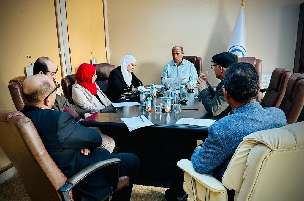انطلاق الاجتماع التأسيسي للجنة التنفيذية لمتابعة الخطة الاستراتيجية للكلية 2023-2025