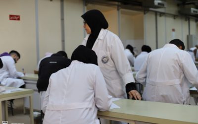 اختتام الامتحان العملي لمادة الأنسجة