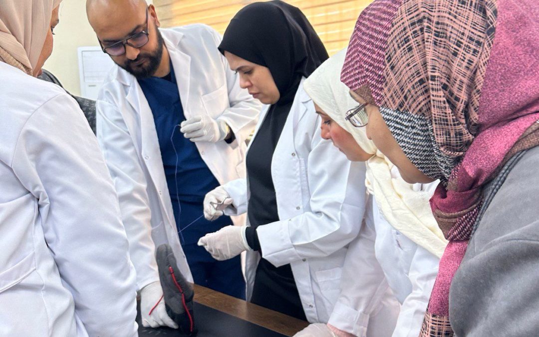 قسم النساء والتوليد ينظم ورشة عمل حول معالجة نزف ما بعد الولادة