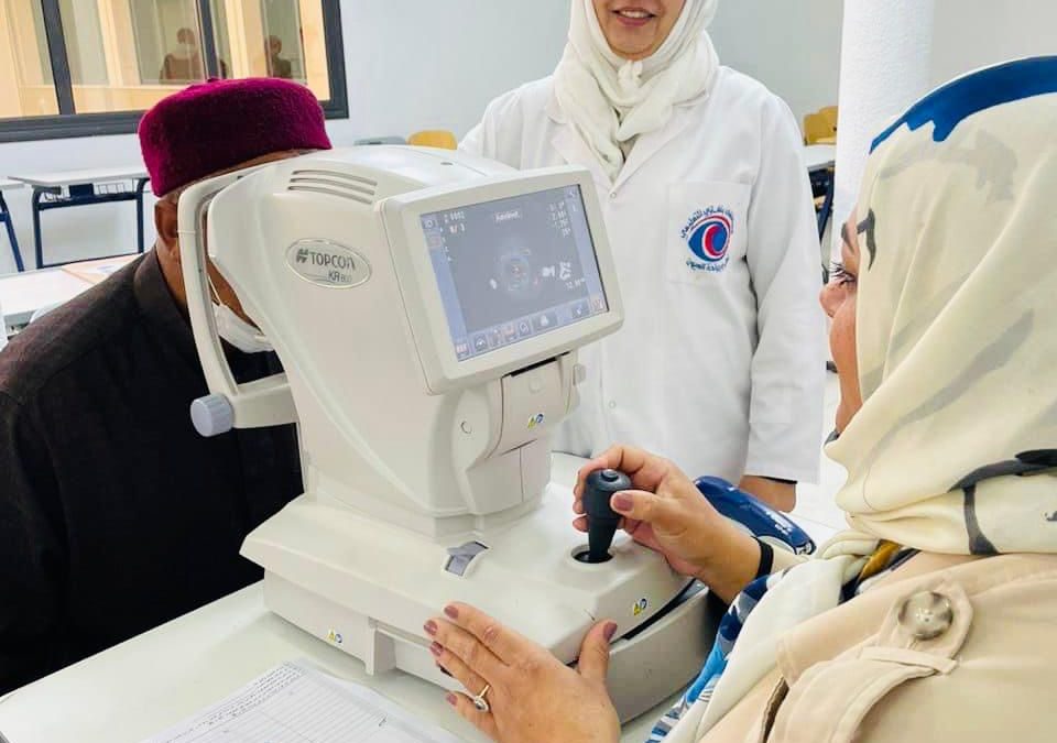 قسم العيون ينظم حملة الكشف عن المياه الزرقاء