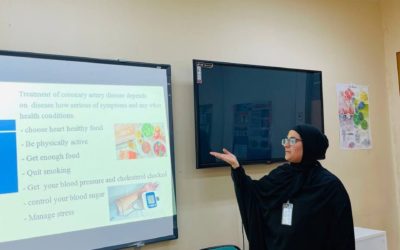 طلبة السنة الأولى يُقدمون عروضًا تقديمية حول الجهاز القلبي الوعائي