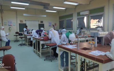 قسم علم الجراثيم يجري الامتحان العملي النهائي لطلبة السنة الثالثة