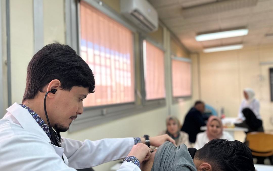 انطلاق الامتحانات النهائية في مادة الباطنة الجزء السريري بجامعة بنغازي