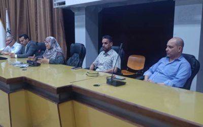 اختتام زيارة فريق التدقيق من المركز الوطني لجودة واعتماد المؤسسات التعليمية إلى كلية الطب البشري