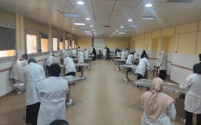 انطلاق الامتحانات النهائية لكلية الطب