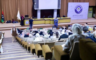 نهاية الامتحانات الجزئية لطلبة الإعداديات الطبية بجامعة بنغازي