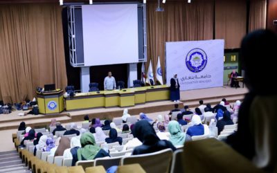 اختتام الامتحانات النهائية لطلبة الاعداديات الطبية بجامعة بنغازي