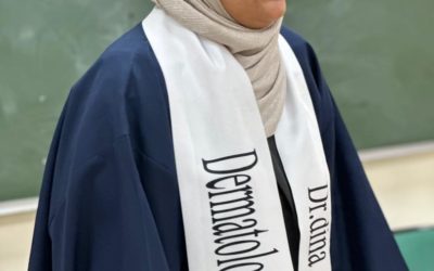 مناقشة رسالة علمية حول الوعي بالكورتيكوستيرويدات الموضعية في جامعة بنغازي
