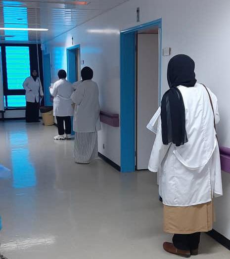 انطلاق الامتحانات الجزئية الأوسكي بقسم النساء والتوليد بمركز بنغازي الطبي