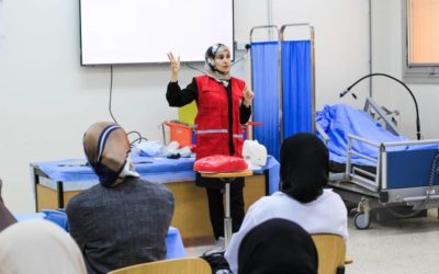 دورة تدريبية في الإنعاش القلبي الرئوي بكلية الطب