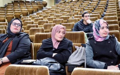 محاضرة حول الثغرة البحثية في كلية الطب بجامعة بنغازي