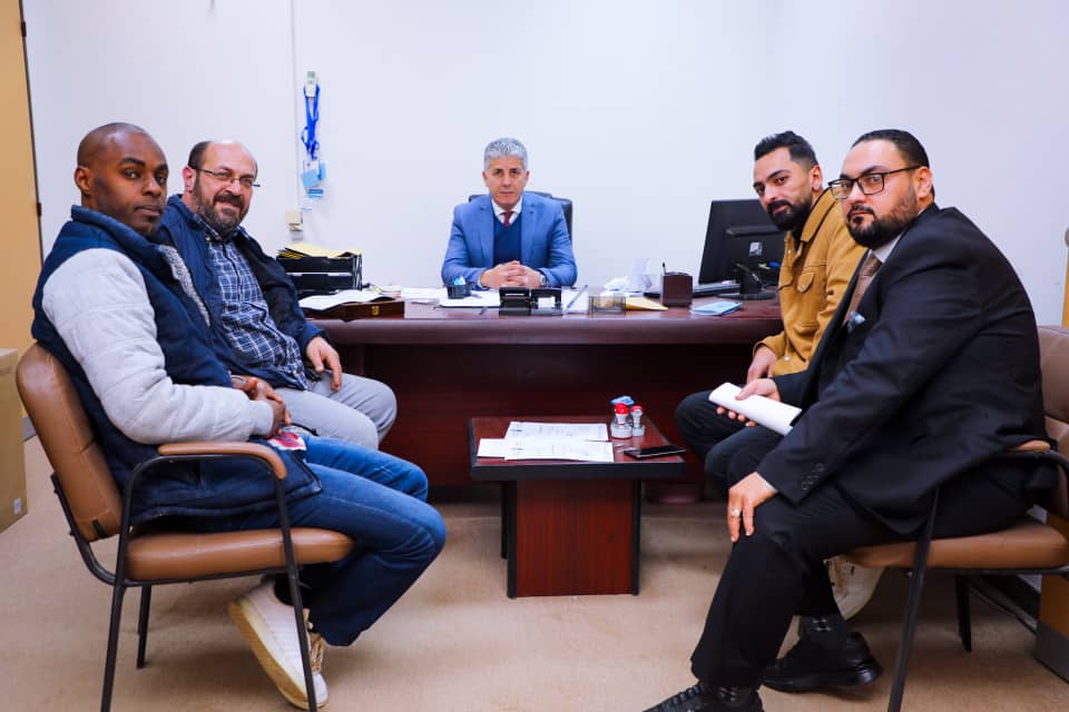 مراسم تسليم واستلام منصب مسجل كلية الطب بجامعة بنغازي