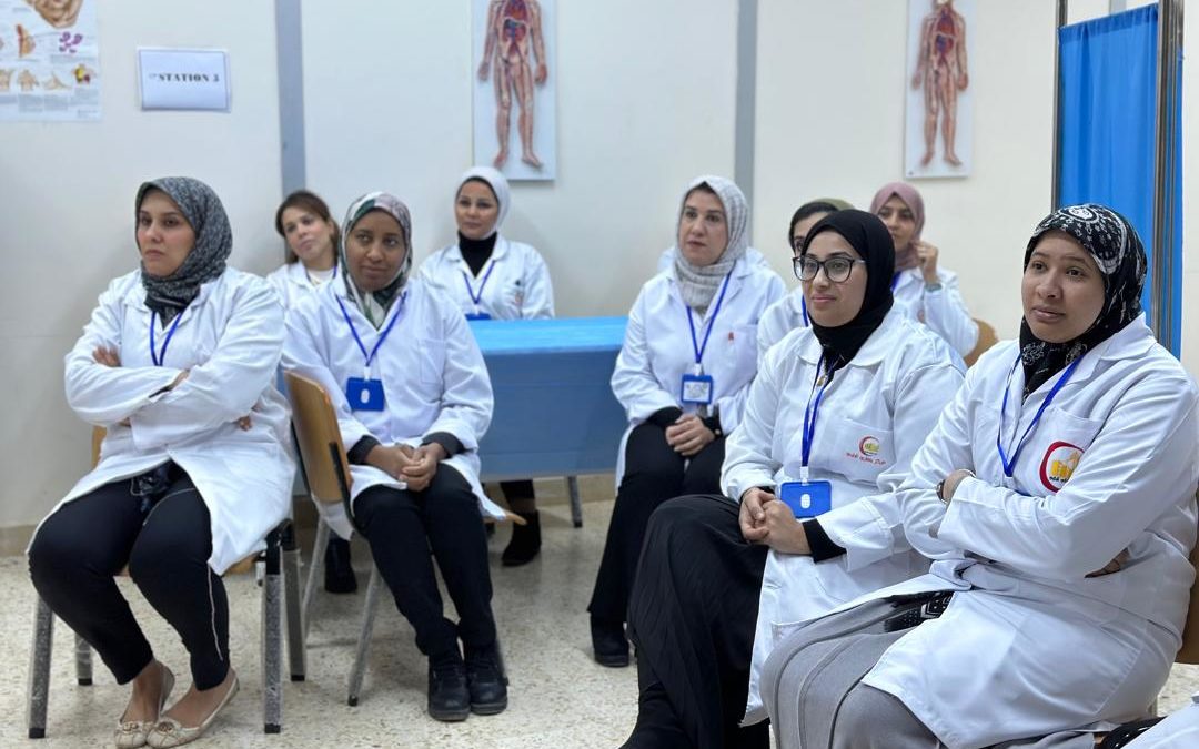 انطلاق امتحان الأوسكي لامتحان الإجازة الدقيقة للدكتوراة MD بمركز المهارات السريرية