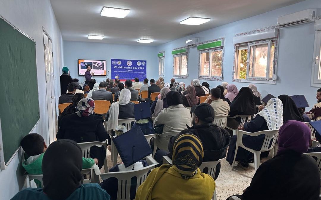 احتفالية باليوم العالمي للسمع وانتهاء ورش عمل زراعة القوقعة
