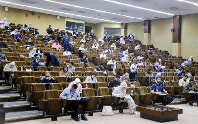 انطلاق الامتحانات الكتابية لطب الأطفال في الكليات الطبية بجامعة بنغازي