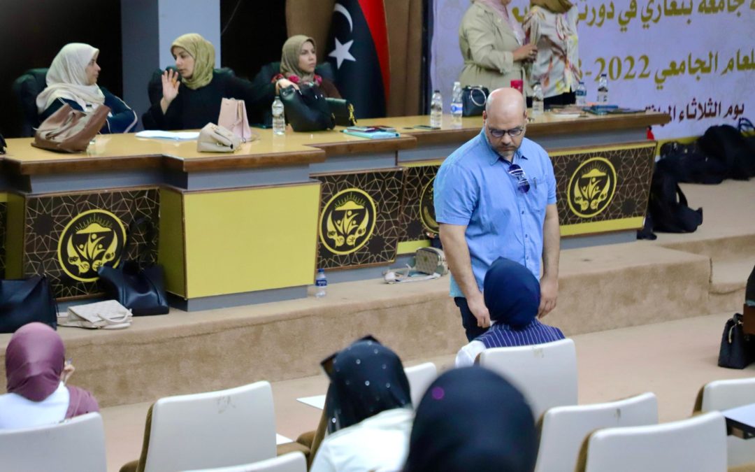 انعقاد امتحان العيون لطلبة السنة الرابعة بكلية الطب