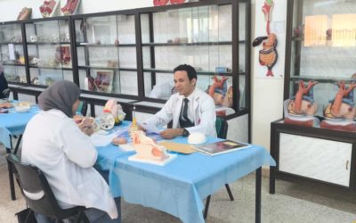 اختتام امتحانات الدور الثاني لمادة علم التشريح والأجنة بكلية الطب 