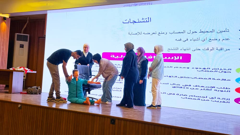 انطلاق فعاليات برنامج المستجيب الأول التدريبي بكلية الطب جامعة بنغازي