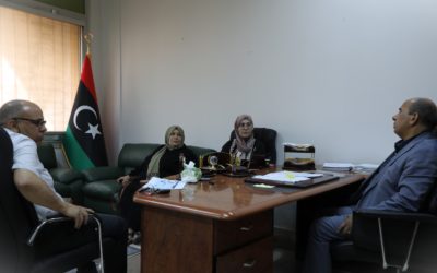 اجتماع تنسيقي برئاسة عميد كلية الطب لدراسة الخطة الدراسية والتحضير لليوم الترحيبي