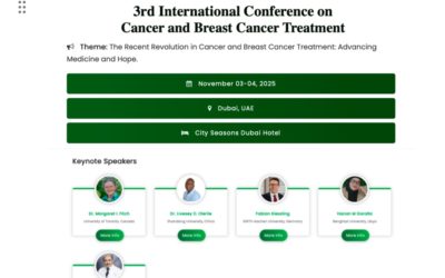 د. حنان مساعد تمثل كلية الطب بمؤتمر دولي حول السرطان بدبي