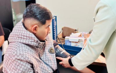 استمرار الحملة التوعوية حول مرض السكري لليوم الثاني بعيادة الجامعة بمجمع الكليات الطبية