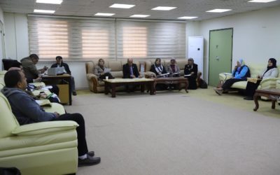 انعقاد الاجتماع الأول لمجلس كلية الطب البشري لمناقشة الخطة الدراسية وخطط الطوارئ