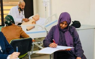 كلية الطب تُنظّم الامتحان السريري لمادة الباطنة لطلبة الدفعة (47)