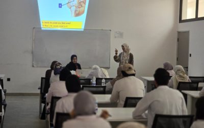 تنظيم الامتحان العملي النهائي لمادة التشريح والأجنة لطلبة