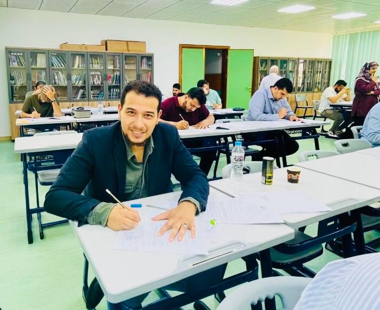 امتحان الجزء الأول الجزئي لطلبة ماجستير العيون بكلية الطب البشري بجامعة بنغازي