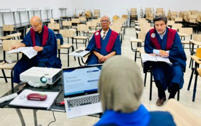 كلية الطب بجامعة بنغازي تشهد مناقشة رسالة ماجستير في تخصص الأنف والأذن والحنجرة