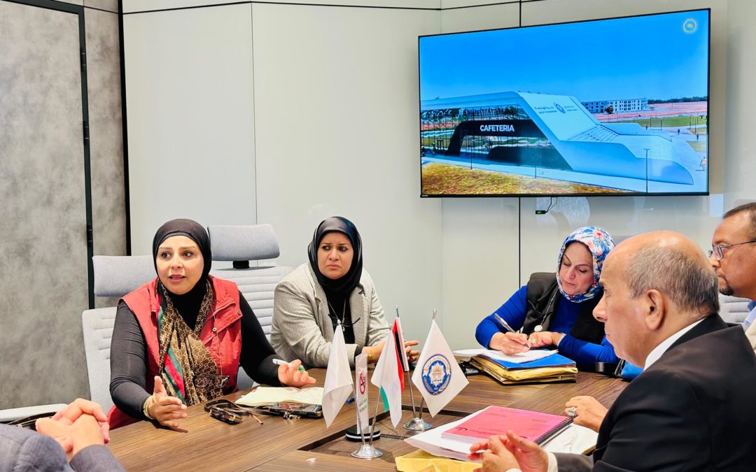 اجتماع لمناقشة آلية قبول الطلبة الجدد بمرحلة إعداد الطب للعام الجامعي 2026/2027