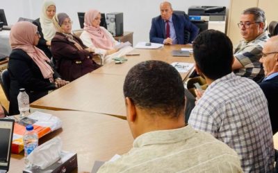 مجلس كلية الطب البشري بجامعة بنغازي يعقد اجتماعه الدوري ويعتمد نتيجة السنة الرابعة